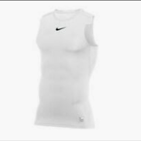 Nike Shirts Nike Mens Sleeveless Compression Top Poshmark